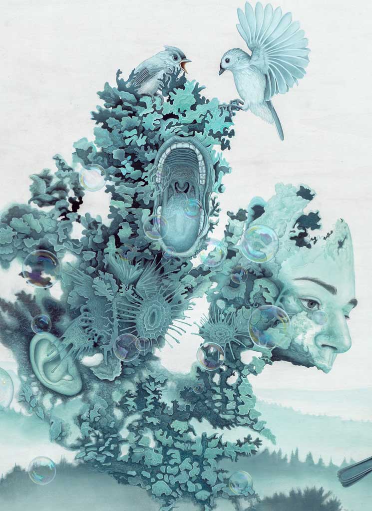 Surreal Wildlife Paintings By Tiffany Bozic 10