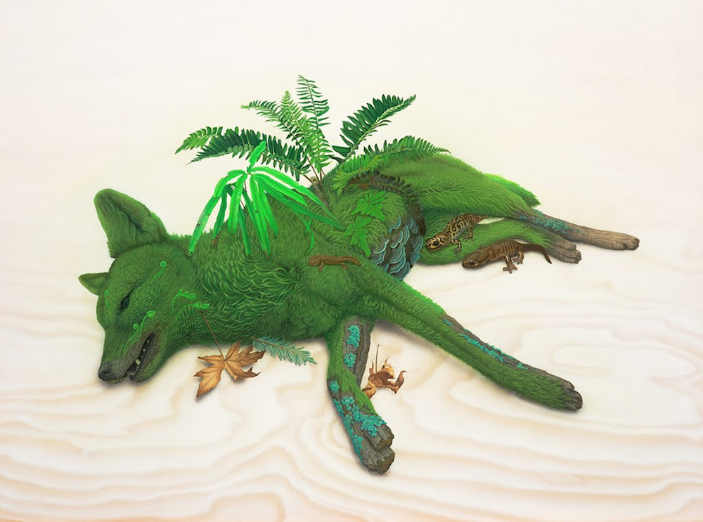 Surreal Wildlife Paintings By Tiffany Bozic 4