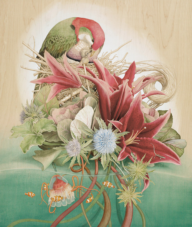 Surreal Wildlife Paintings By Tiffany Bozic 7