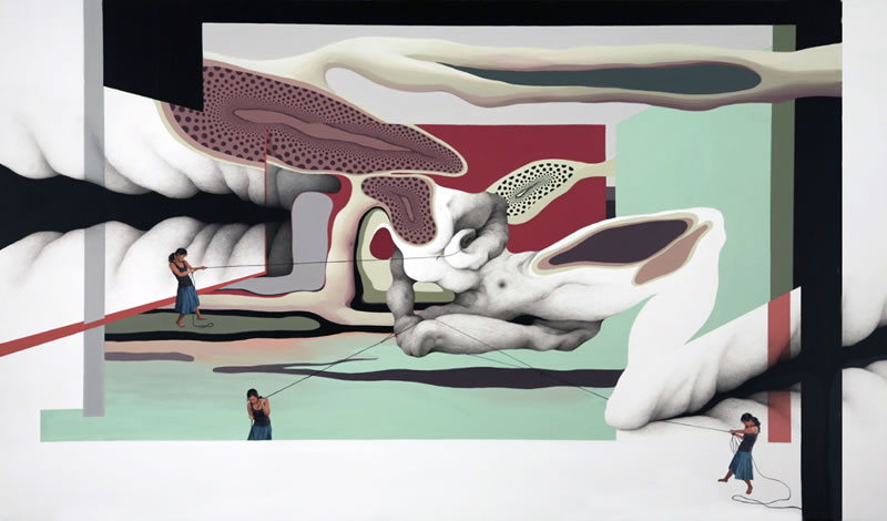 Surrealist Landscape Paintings By Jung Yeon Min 7