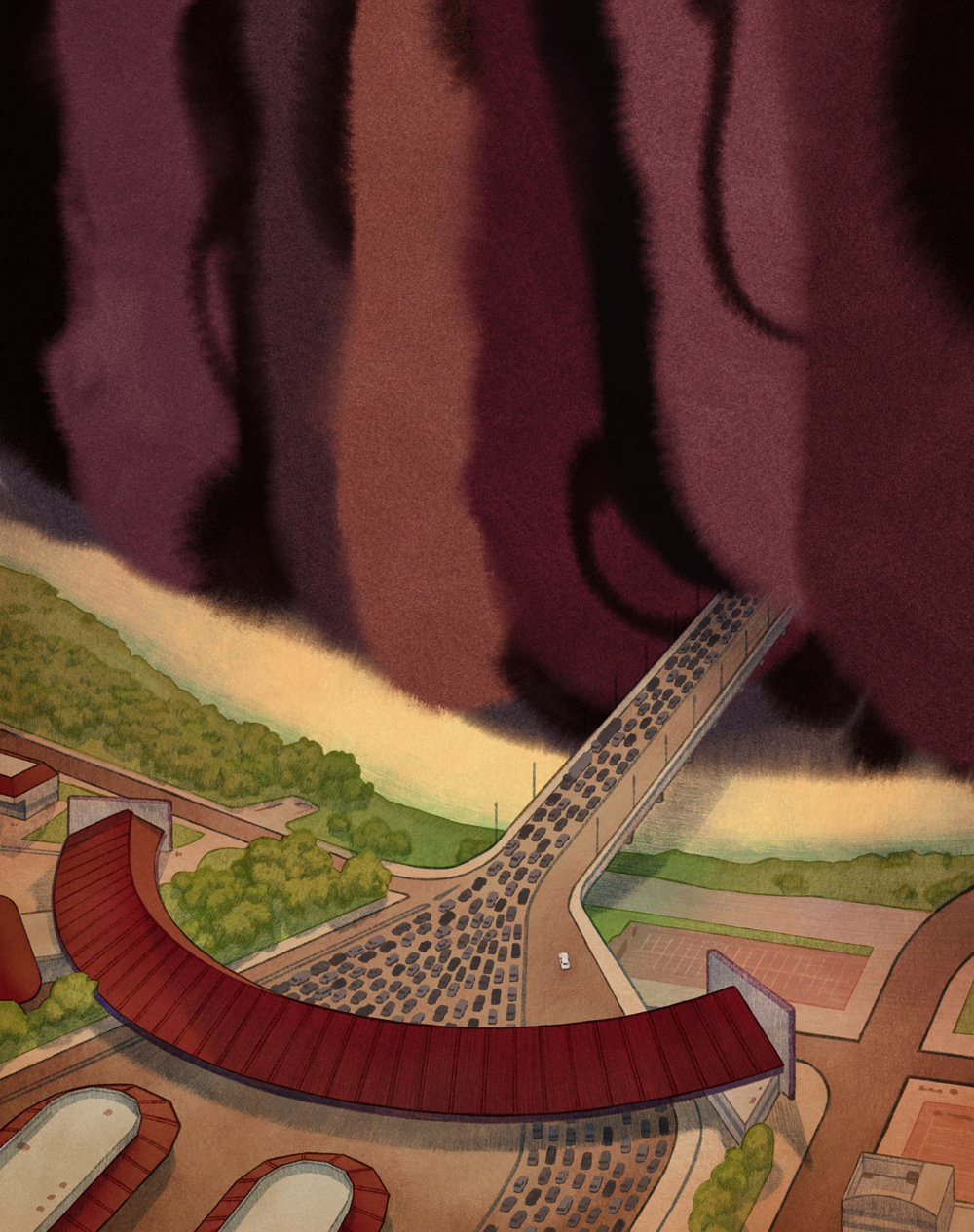 Thoughtful Editorial Paintings And Illustrations By Leonardo Santamaria 9