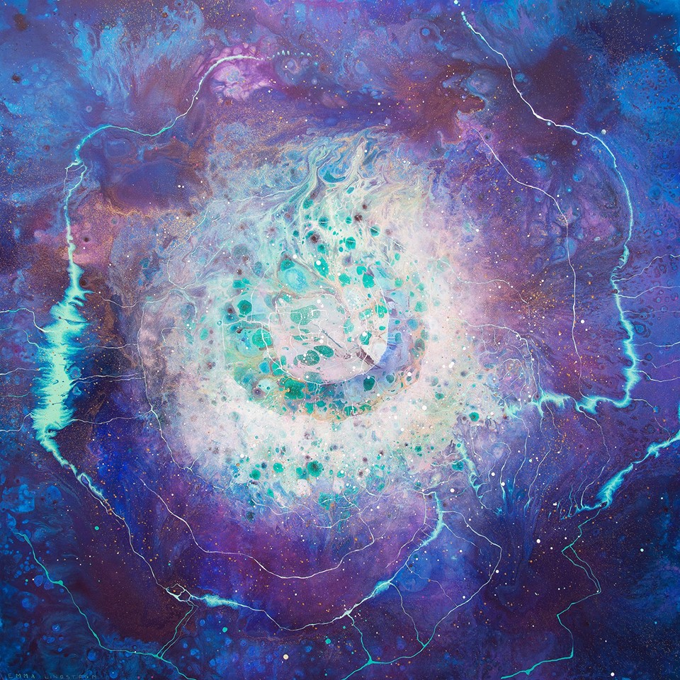 Universes Energy Mesmerizing Abstract Paintings By Emma Lindstrom 1