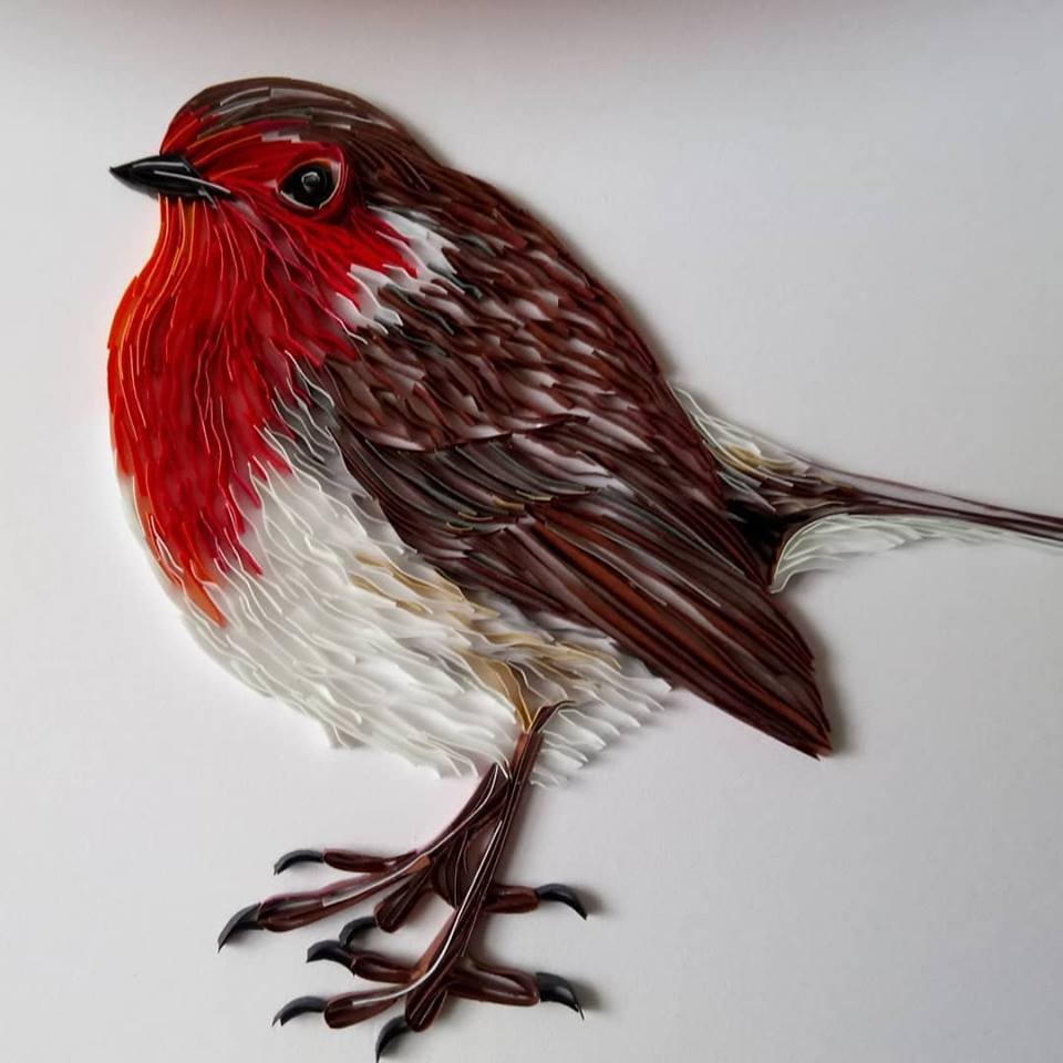 Wonderful Animal Paper Quilling Illustrations By Rebekah Jenkins 1