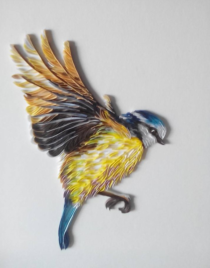 Wonderful Animal Paper Quilling Illustrations By Rebekah Jenkins 7
