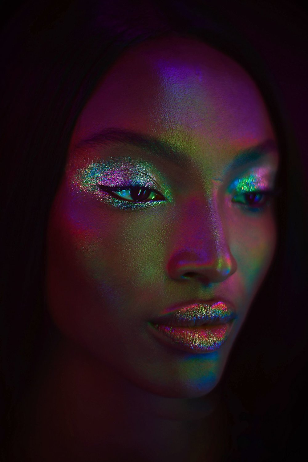 7 Less Bitter More Glitter Beautiful Makeup Photograph Series By Mathew Guido 4