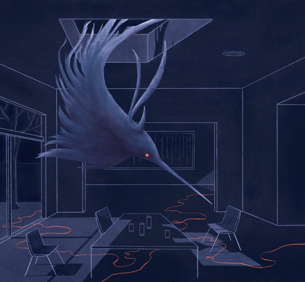 A Silent Room Thoughtful Illustration Series By Jialun Deng 2