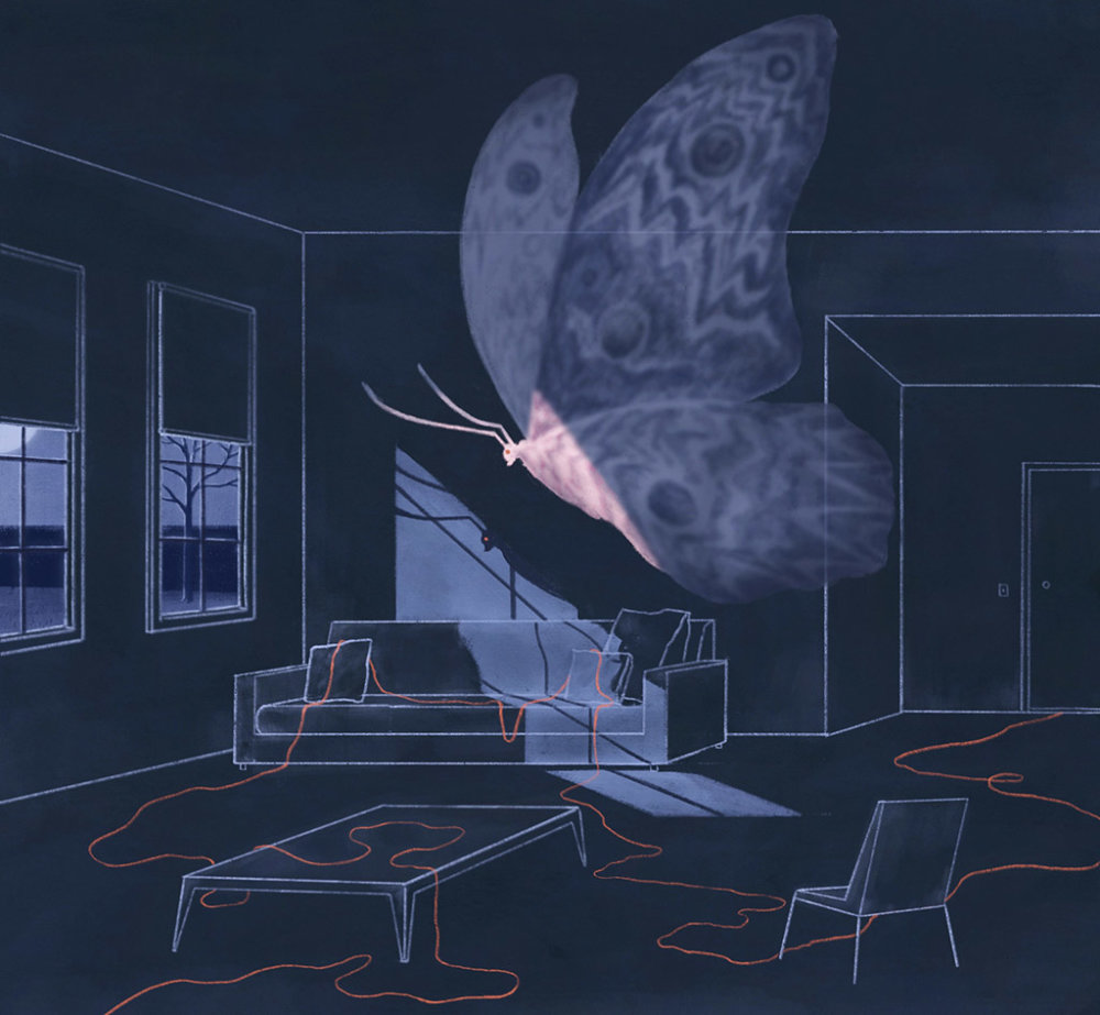 A Silent Room Thoughtful Illustration Series By Jialun Deng 4