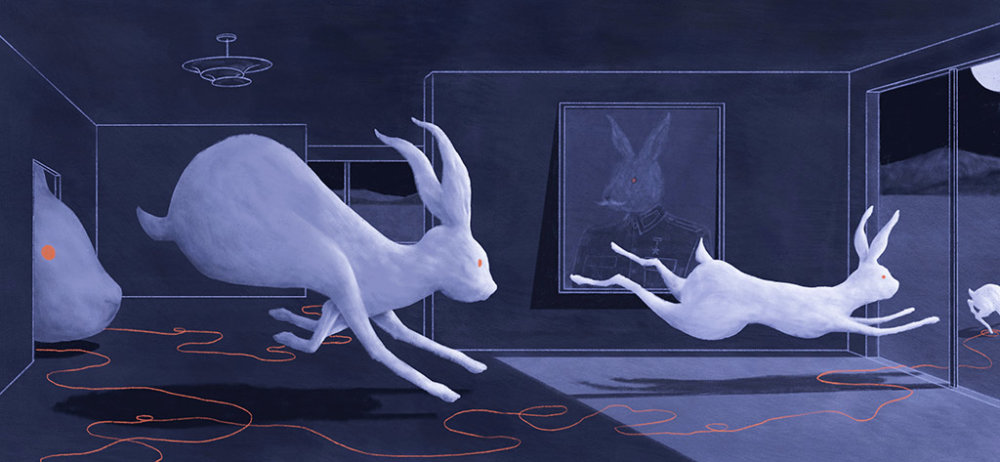 A Silent Room Thoughtful Illustration Series By Jialun Deng 6