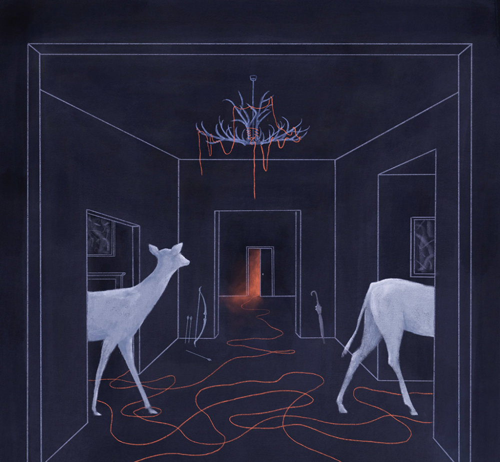 A Silent Room Thoughtful Illustration Series By Jialun Deng 8