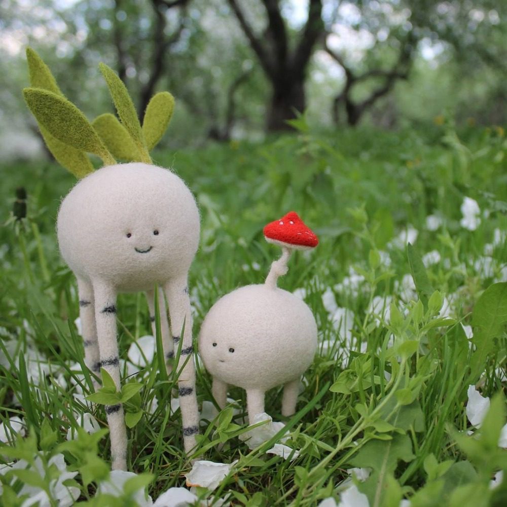 Adorable Needle Felted Creatures By Nastasya Shuljak 10