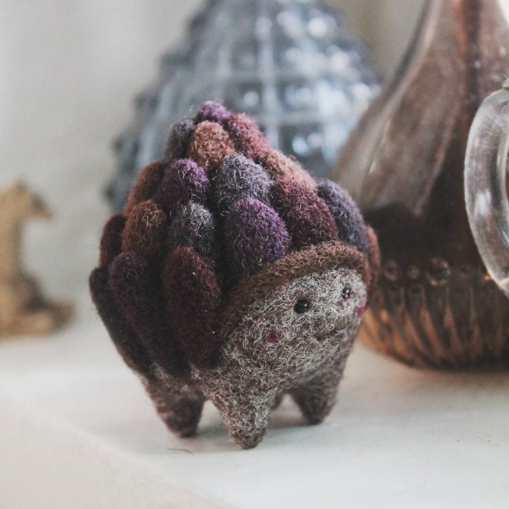 Adorable Needle Felted Creatures By Nastasya Shuljak 11