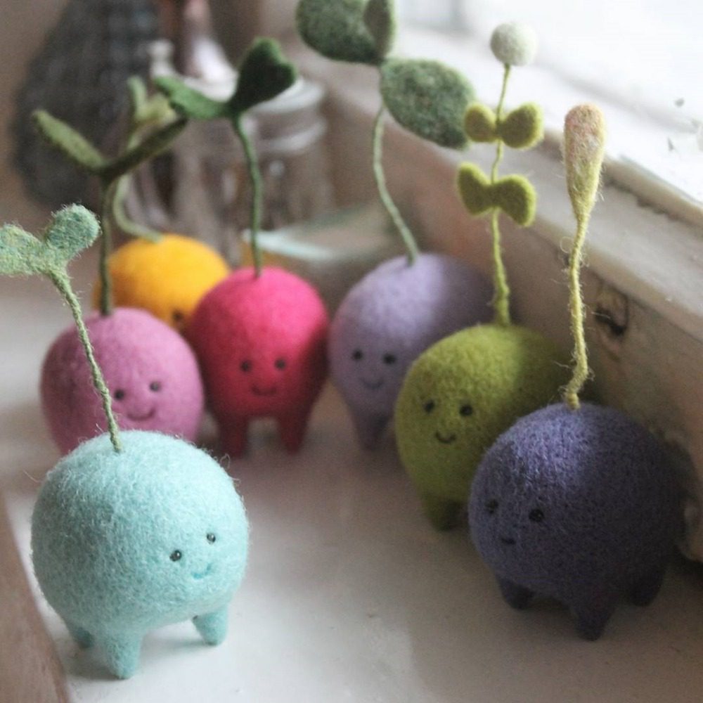 Adorable Needle Felted Creatures By Nastasya Shuljak 13