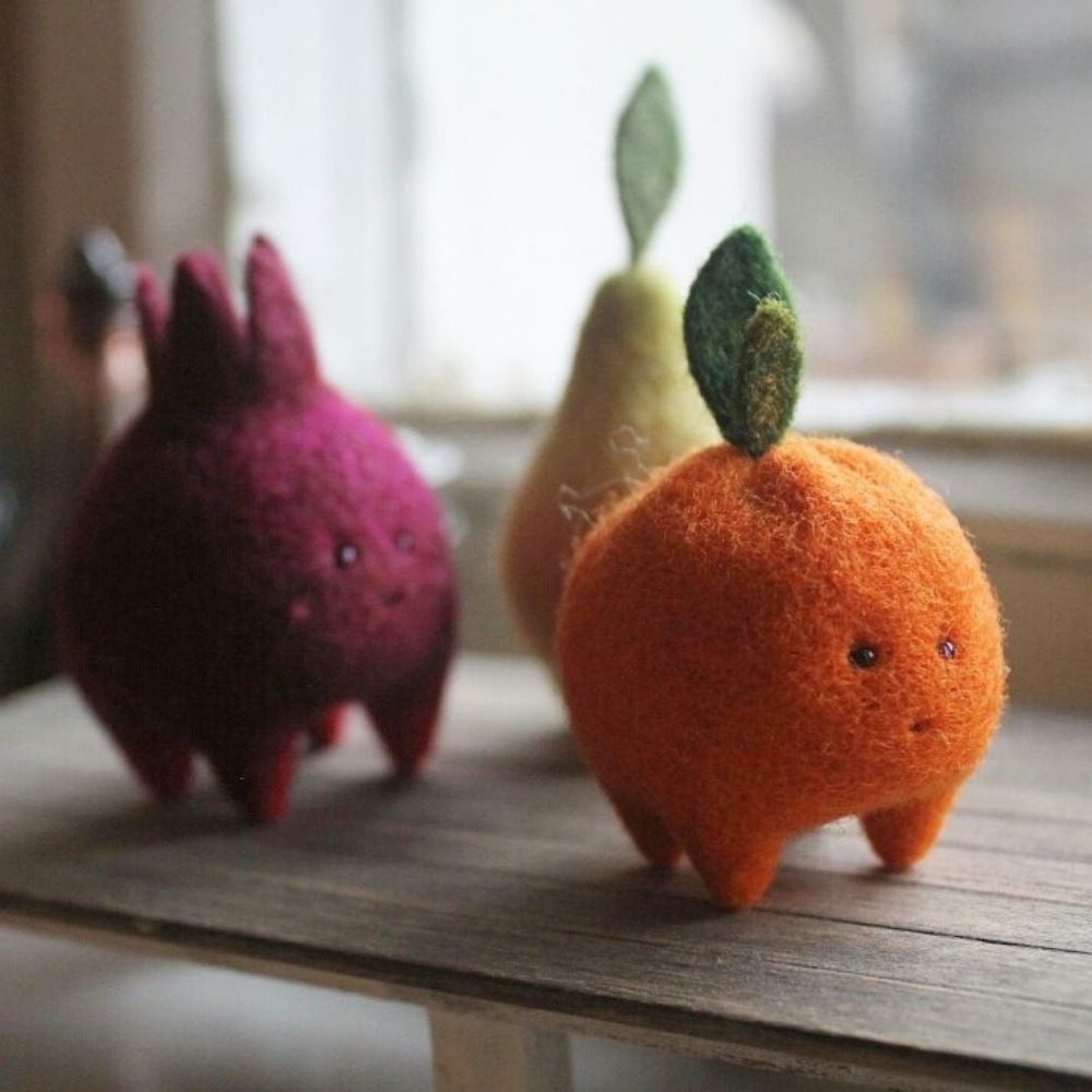 Adorable Needle Felted Creatures By Nastasya Shuljak 8