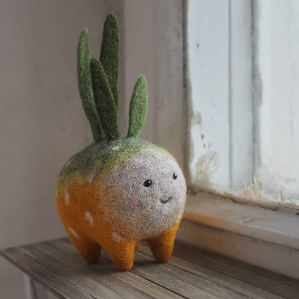 Adorable Needle Felted Creatures By Nastasya Shuljak 9