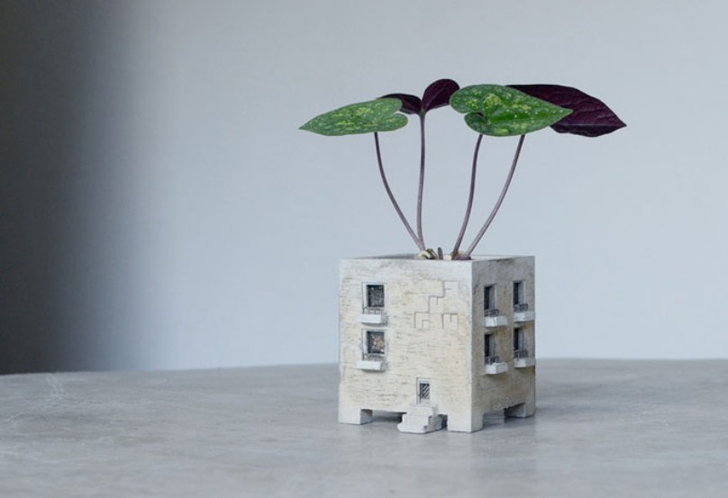 Adorable Planters Inspired By The Urban Environment By Nobuhiro Sato 1