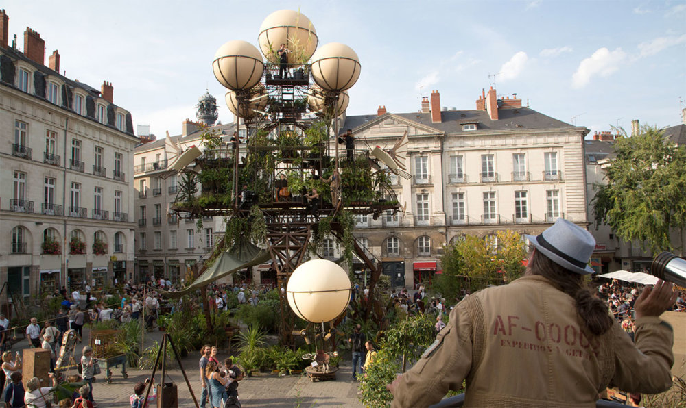 Aeroflorale Ii A Flying Greenhouse Installation By Francois Delaroziere 1 1