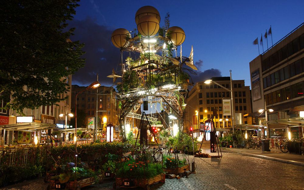 Aeroflorale Ii A Flying Greenhouse Installation By Francois Delaroziere 1 2