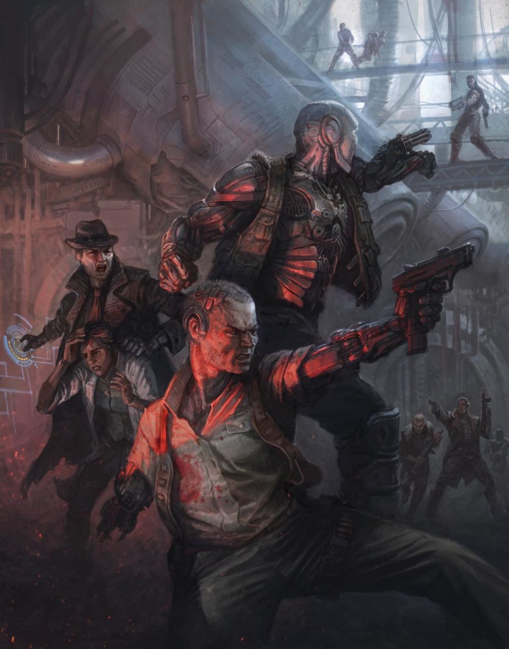 Amazing Cyberpunk Illustrations By Thomas Elliott 8