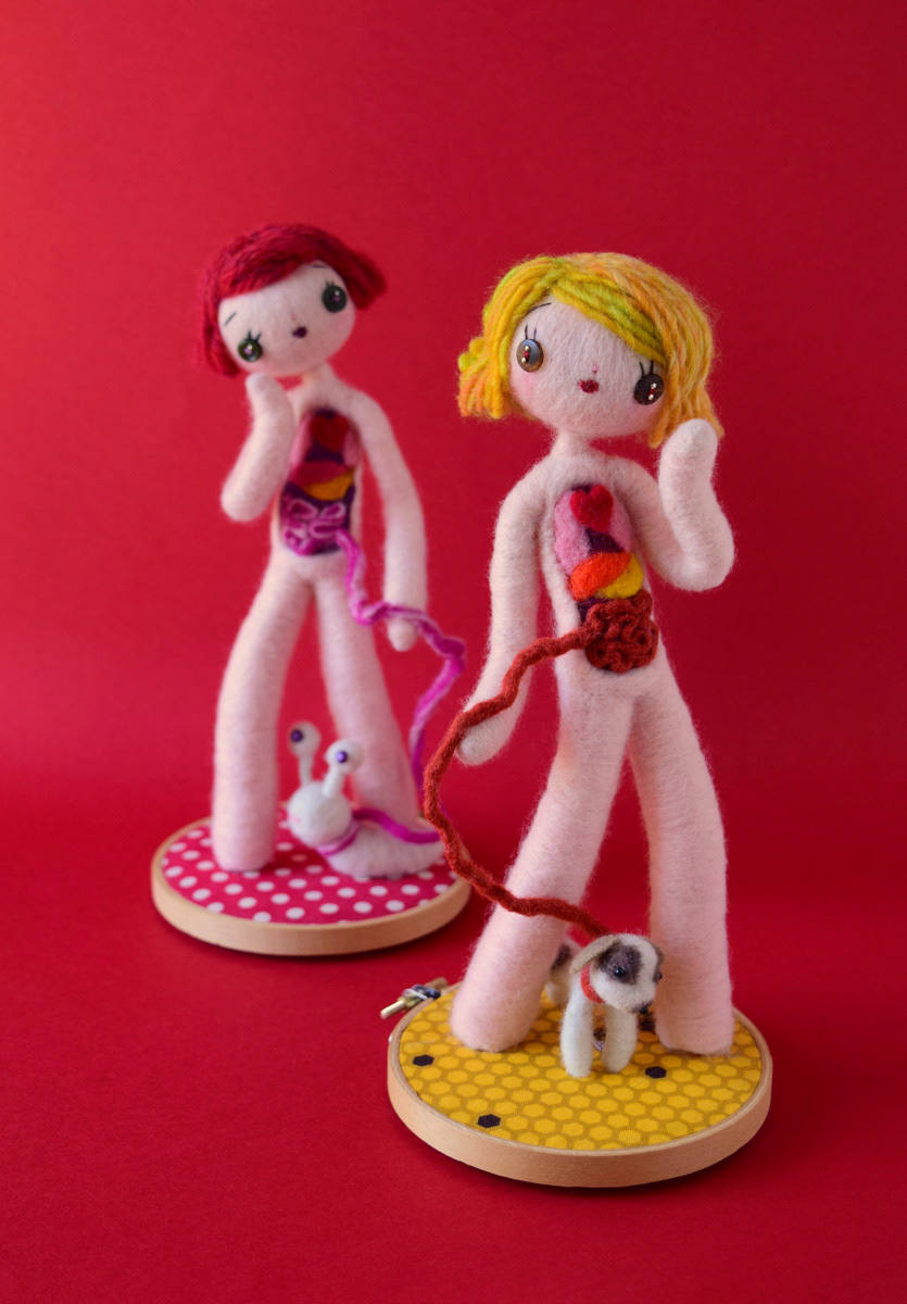 Anatomical Textile Sculptures By Hine Mizushima 17