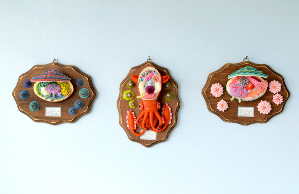 Anatomical Textile Sculptures By Hine Mizushima 3