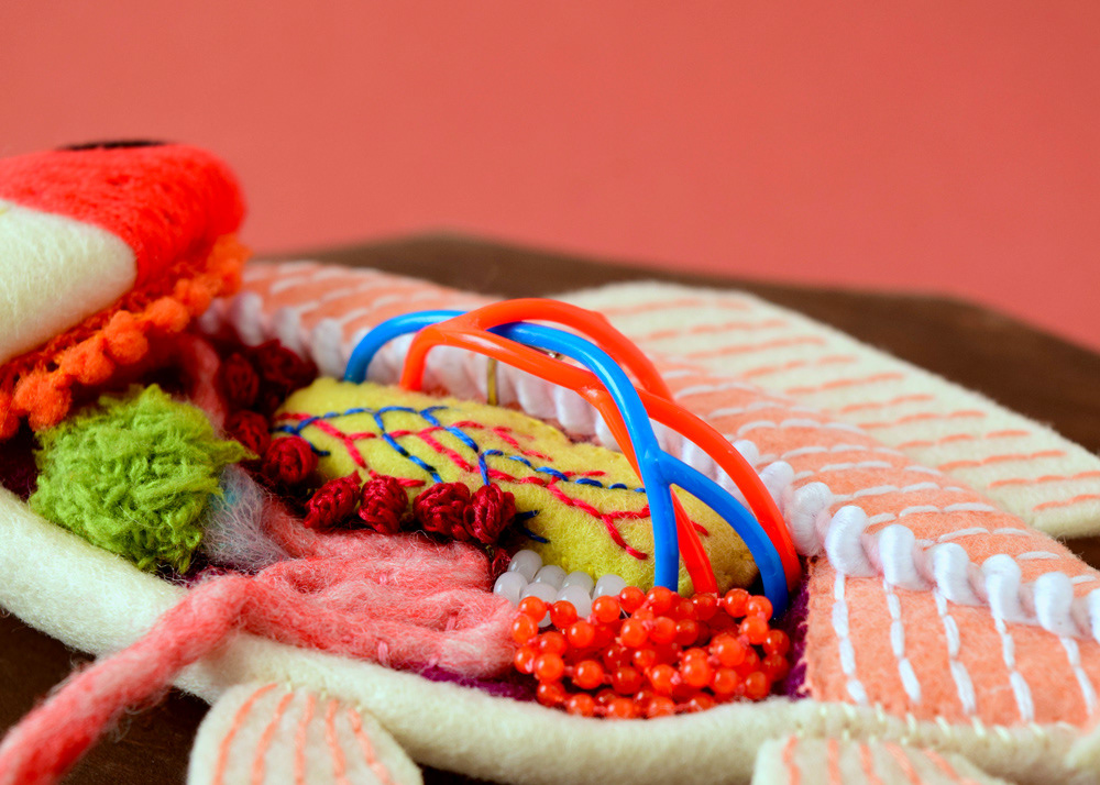 Anatomical Textile Sculptures By Hine Mizushima 4