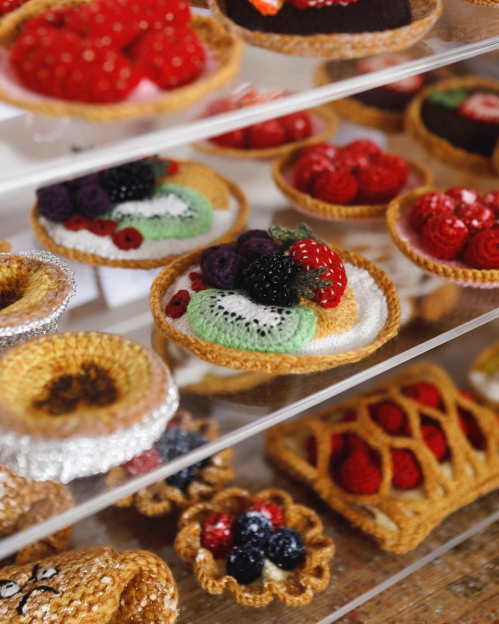 Baked Goods Made Of Crochet By Kate Jenkins 4