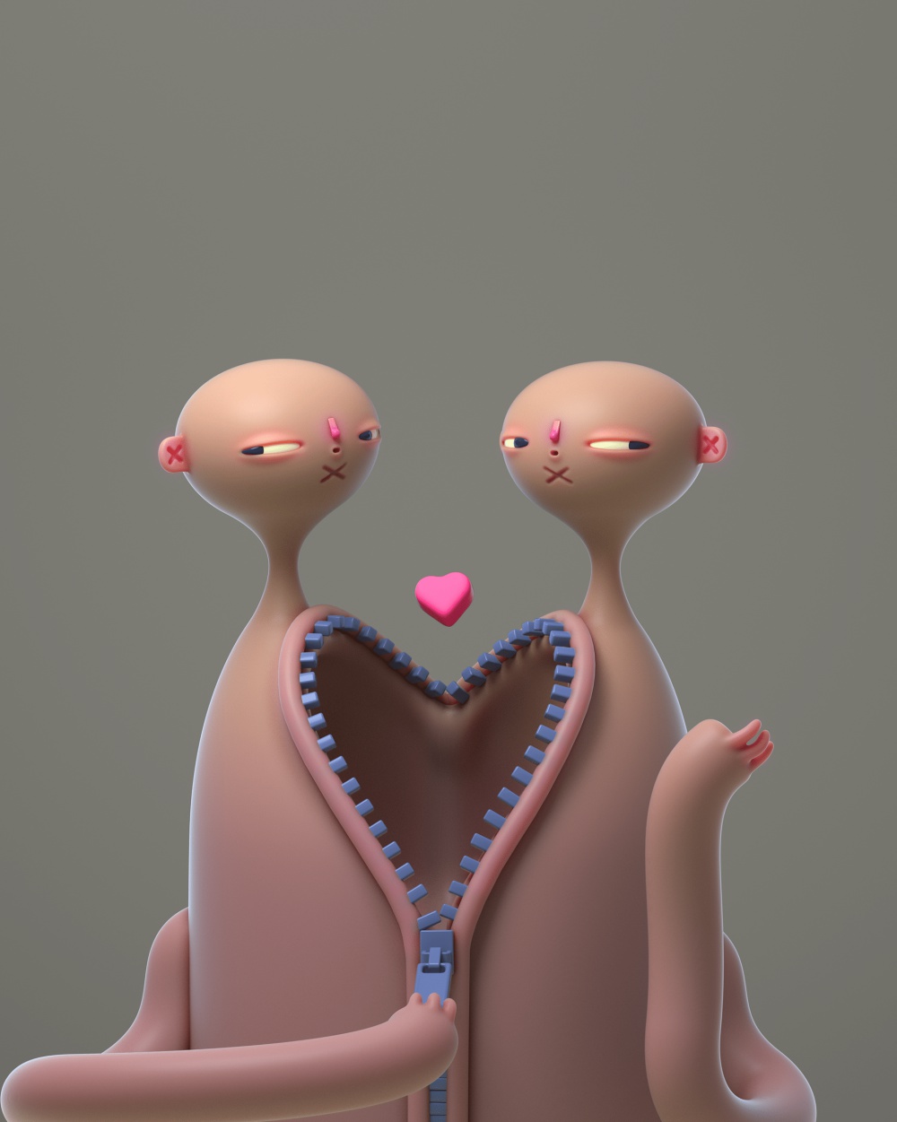 Bizarre 3d Illustrations By Lucas Camargo Aka Untitledarmy 2