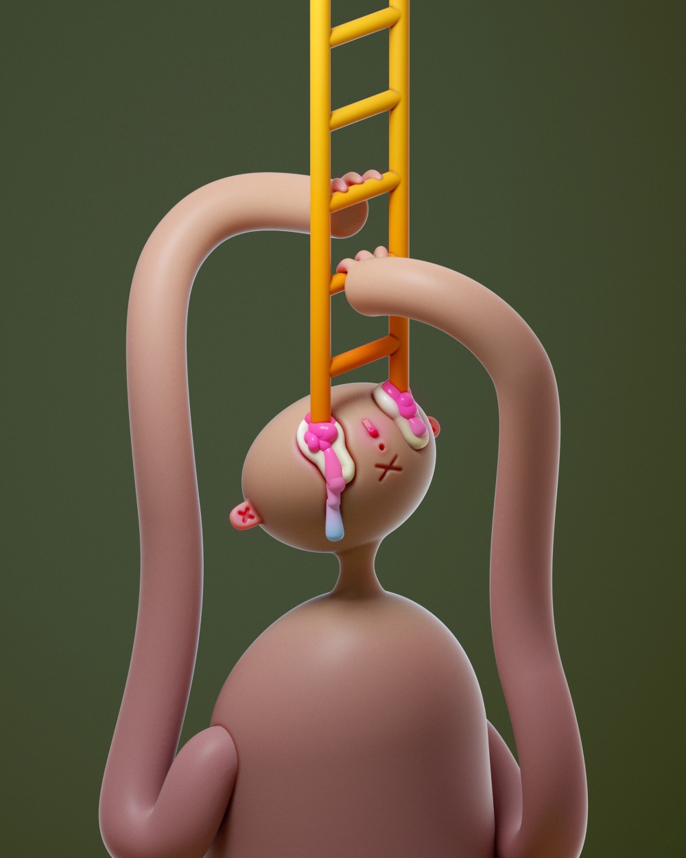 Bizarre 3d Illustrations By Lucas Camargo Aka Untitledarmy 4