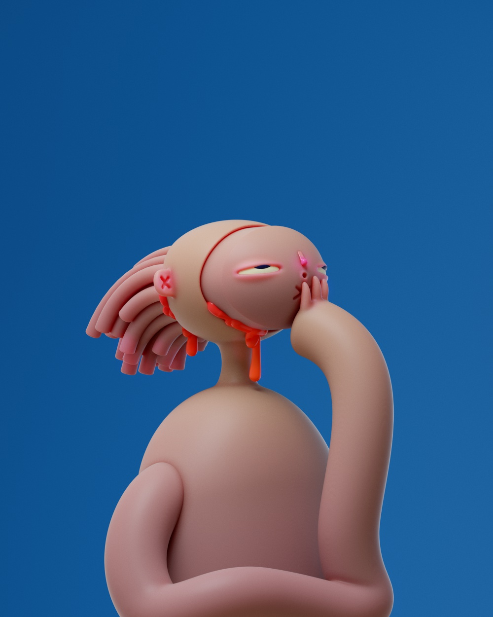 Bizarre 3d Illustrations By Lucas Camargo Aka Untitledarmy 5