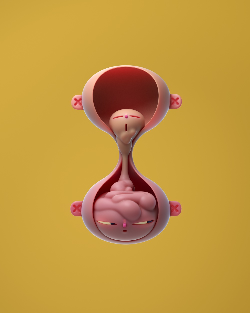 Bizarre 3d Illustrations By Lucas Camargo Aka Untitledarmy 9