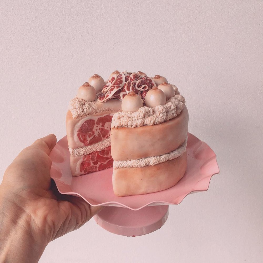 Creepy And Cute Bizarre Tiny Food Sculptures By Qixuan Lim 17