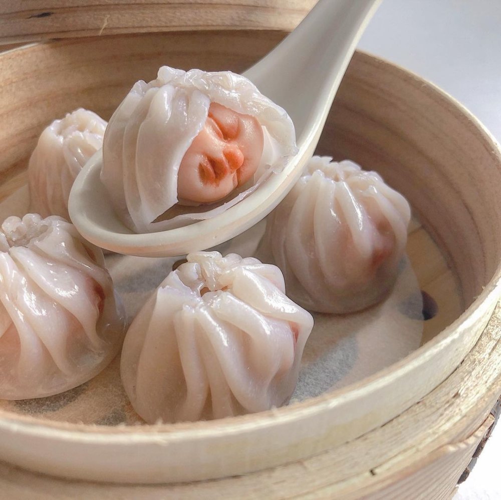 Creepy And Cute Bizarre Tiny Food Sculptures By Qixuan Lim 3