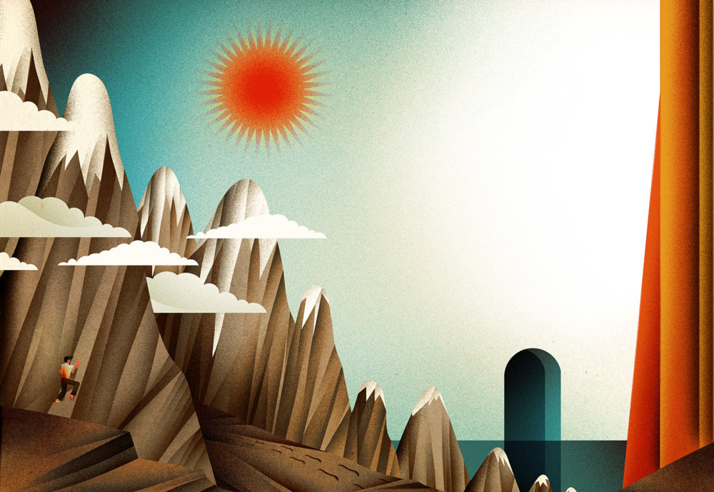 Delightful Editorial Illustrations By Jesus Sotes For The Book Dreams By Alison Davies 7