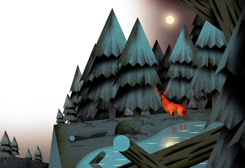 Delightful Editorial Illustrations By Jesus Sotes For The Book Dreams By Alison Davies 9