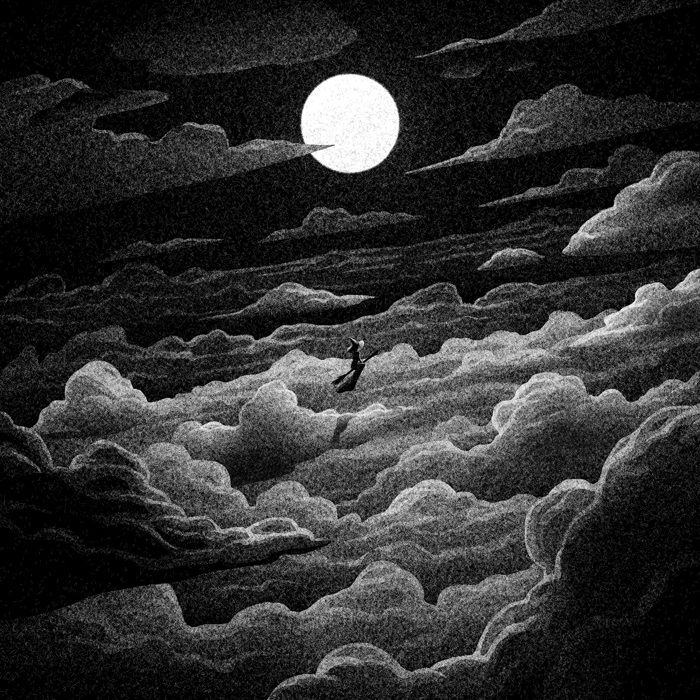 Drawlloween Formidable Obscure Black And White Illustrations By Brian Luong 5