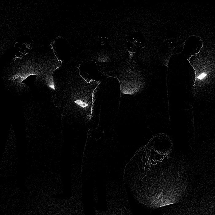 Drawlloween Formidable Obscure Black And White Illustrations By Brian Luong 6