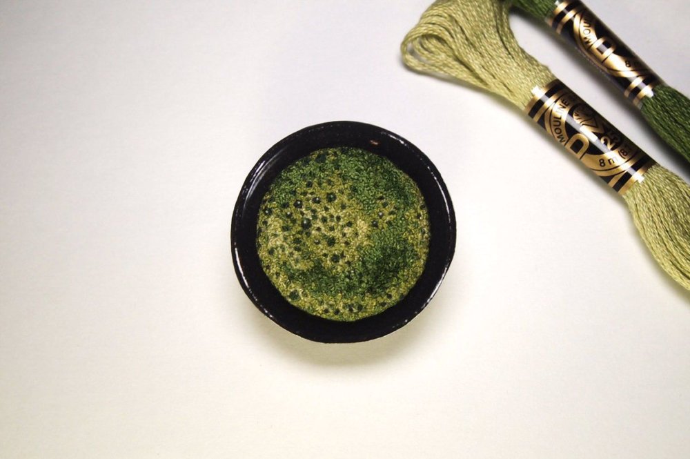 Embroidered Foods In Miniature By Japanese Artist Ipnot 13