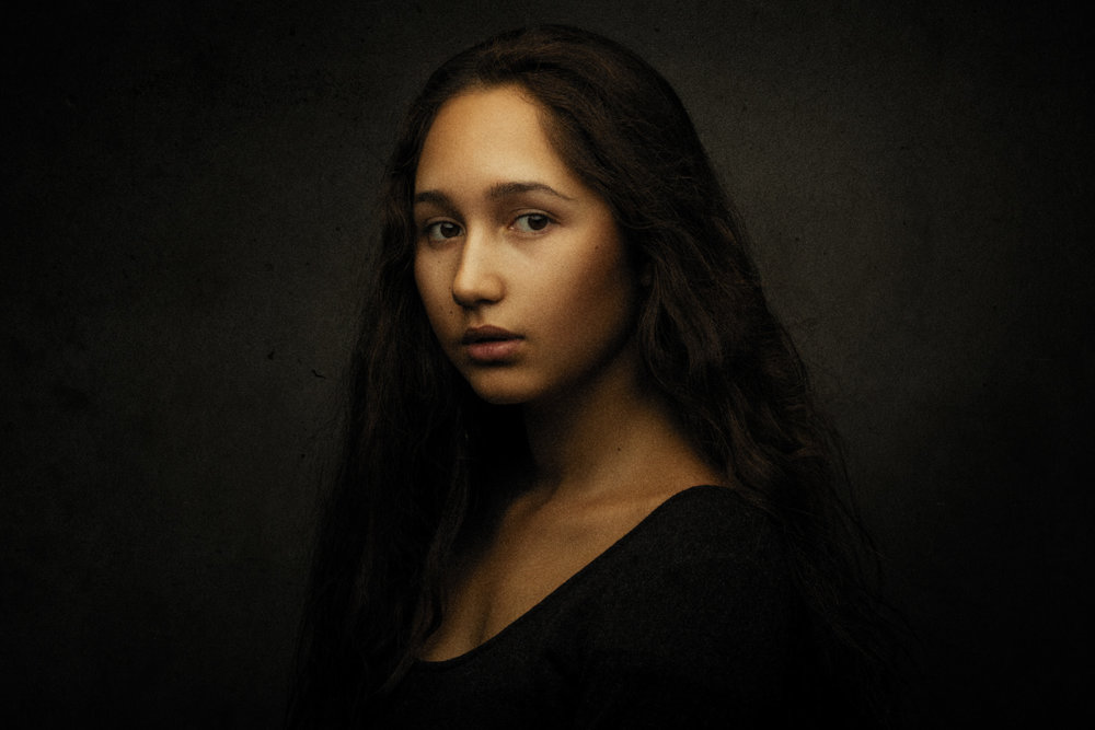 "ENIGMA": female portrait series by Ruslan Rakhmatov 5