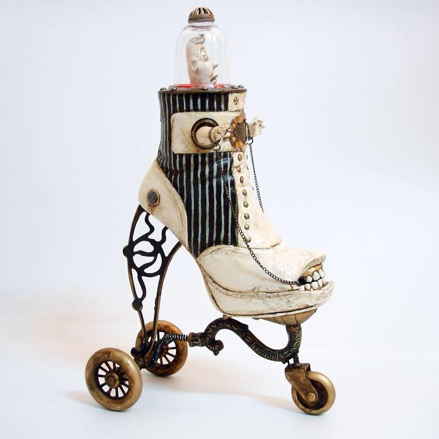 Exotic And Bizarre Shoe Sculptures By Costa Magarakis 13