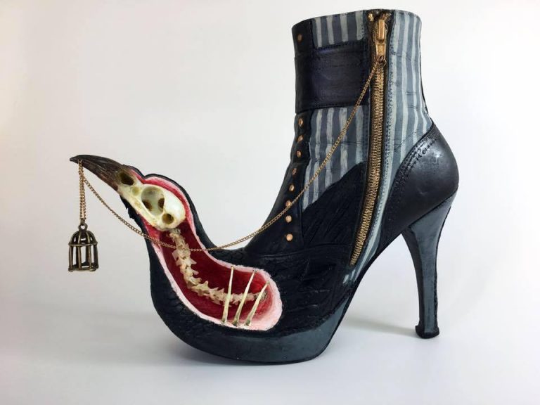 Exotic And Bizarre Shoe Sculptures By Costa Magarakis 3