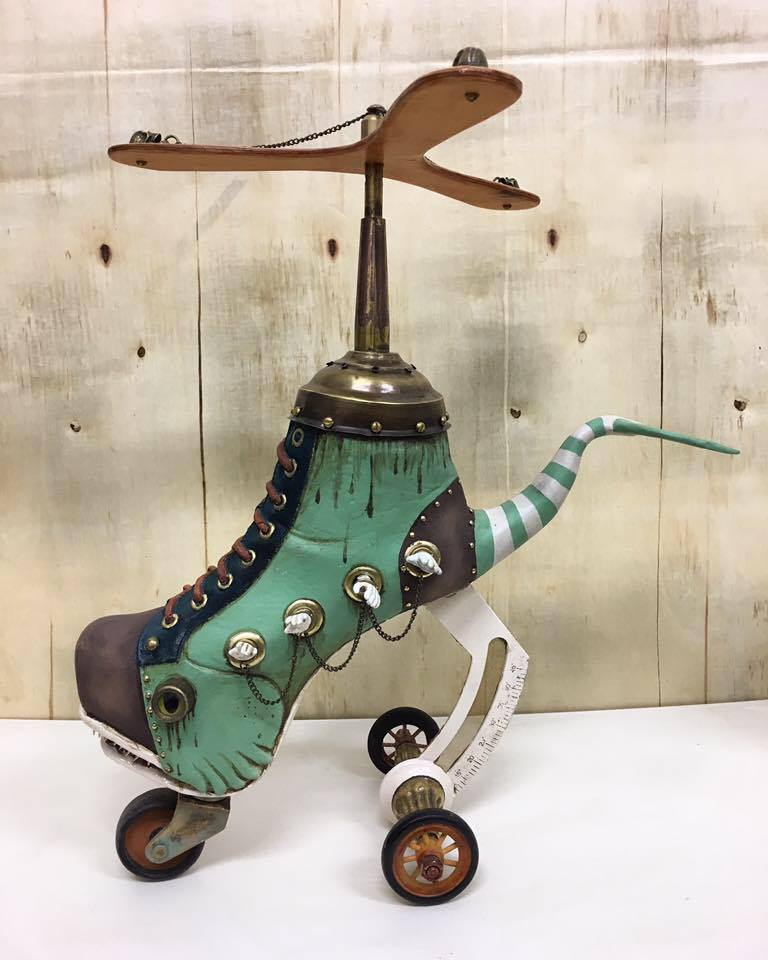 Exotic And Bizarre Shoe Sculptures By Costa Magarakis 4