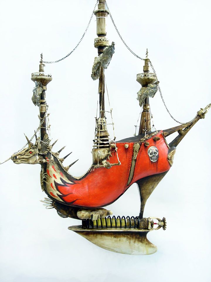 Exotic And Bizarre Shoe Sculptures By Costa Magarakis 6