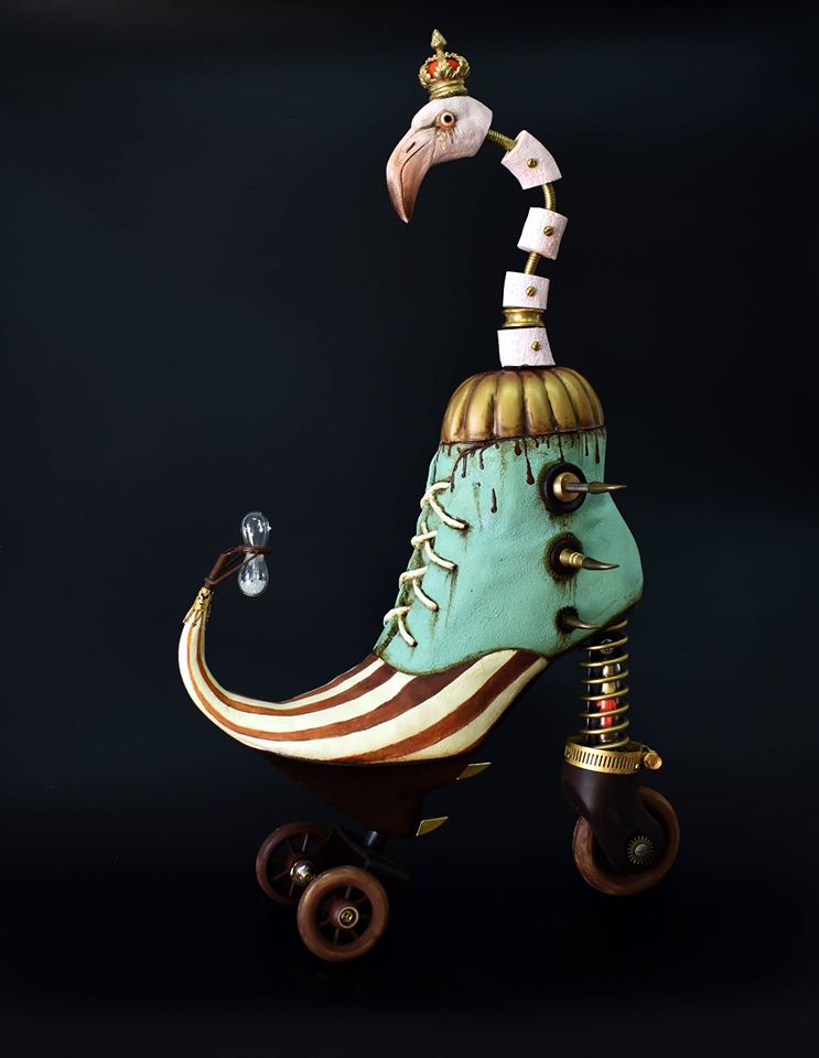 Exotic And Bizarre Shoe Sculptures By Costa Magarakis 8