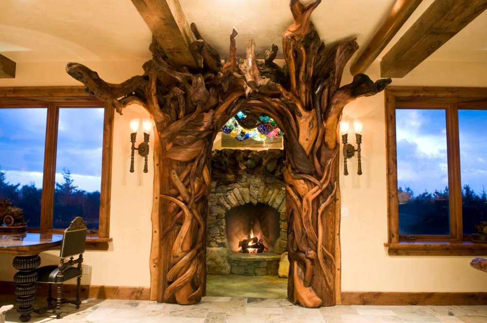 Extraordinary Sculptures And rustic Furniture Carved Out Of Driftwood By Jeffro Uitto 14