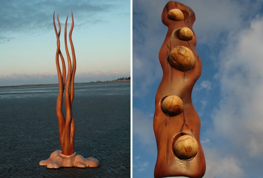 Extraordinary Sculptures And rustic Furniture Carved Out Of Driftwood By Jeffro Uitto 3