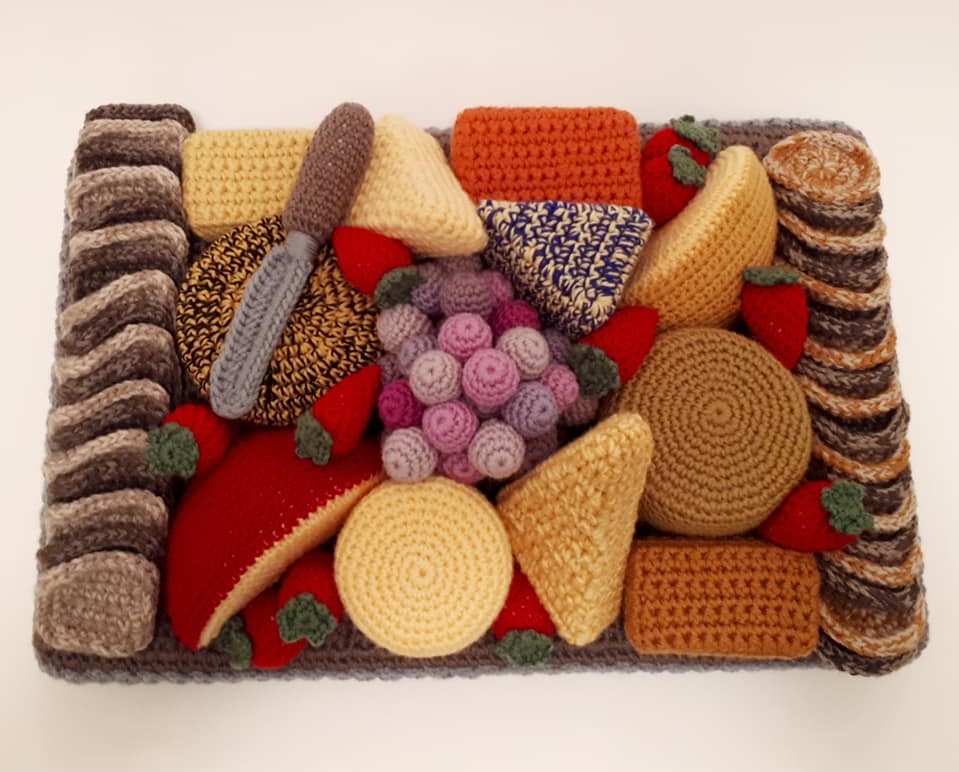 Fabulous Food Sculptures Made Of Crochet By Trevor Smith 5