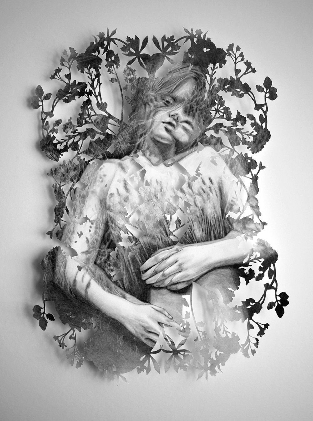 Fragmented Feelings Illustrated Papercut Works By Christine Kim 1