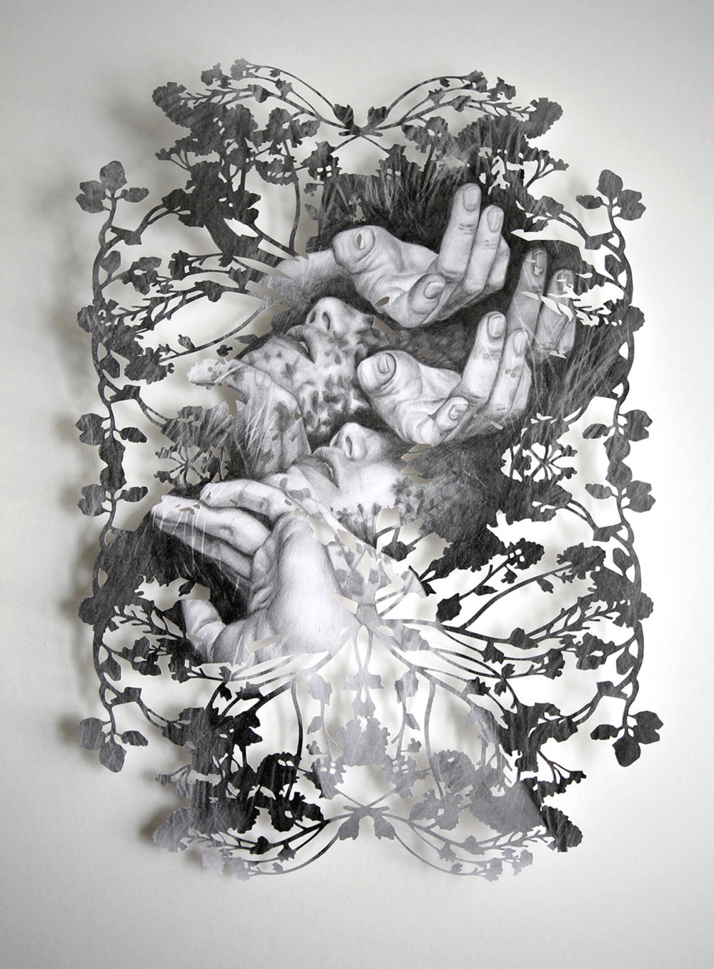 Fragmented Feelings Illustrated Papercut Works By Christine Kim 3