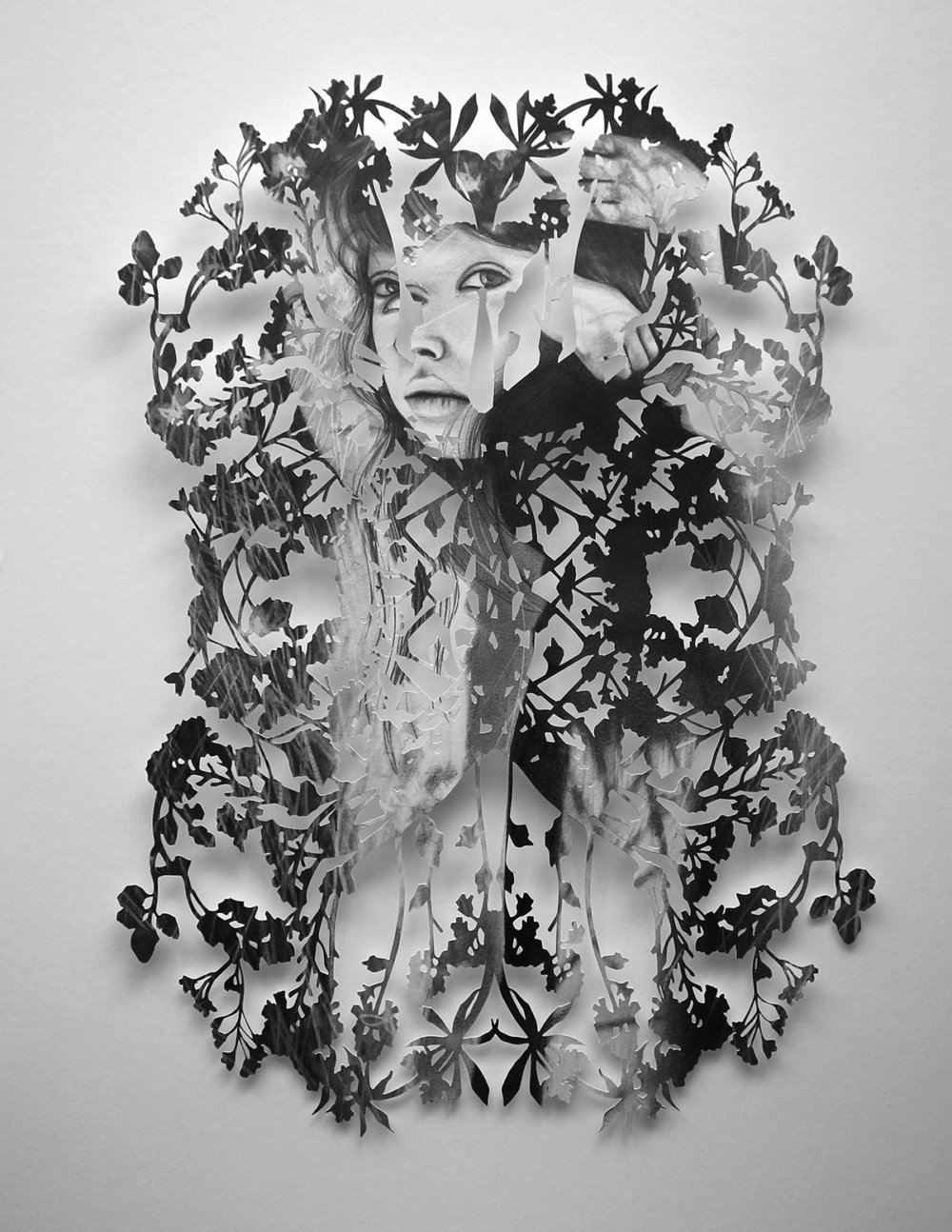 Fragmented Feelings Illustrated Papercut Works By Christine Kim 8
