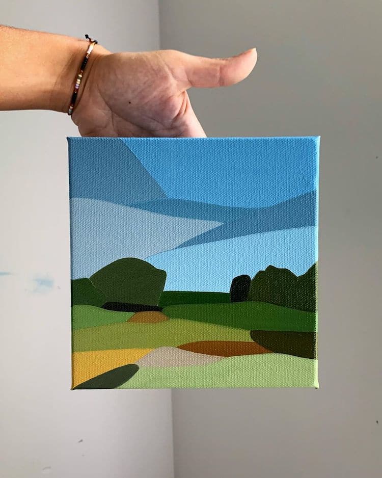 Gorgeous Abstract Oil Paintings By Rachael Cassiani 15